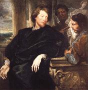 Portrait of GeorgeGage with Two Attendants Anthony Van Dyck